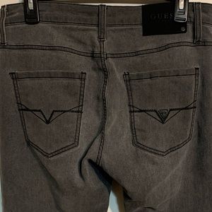 Men’s Guess jeans (blackish grey skinny jeans)